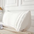 thumbnail image 3 of Move Over White Tassel Body Pillowcases20x54 inches Boho Chic Macrame Tassel Decor Body Pillow Cover 100% Washed Microfiber, 3 of 8