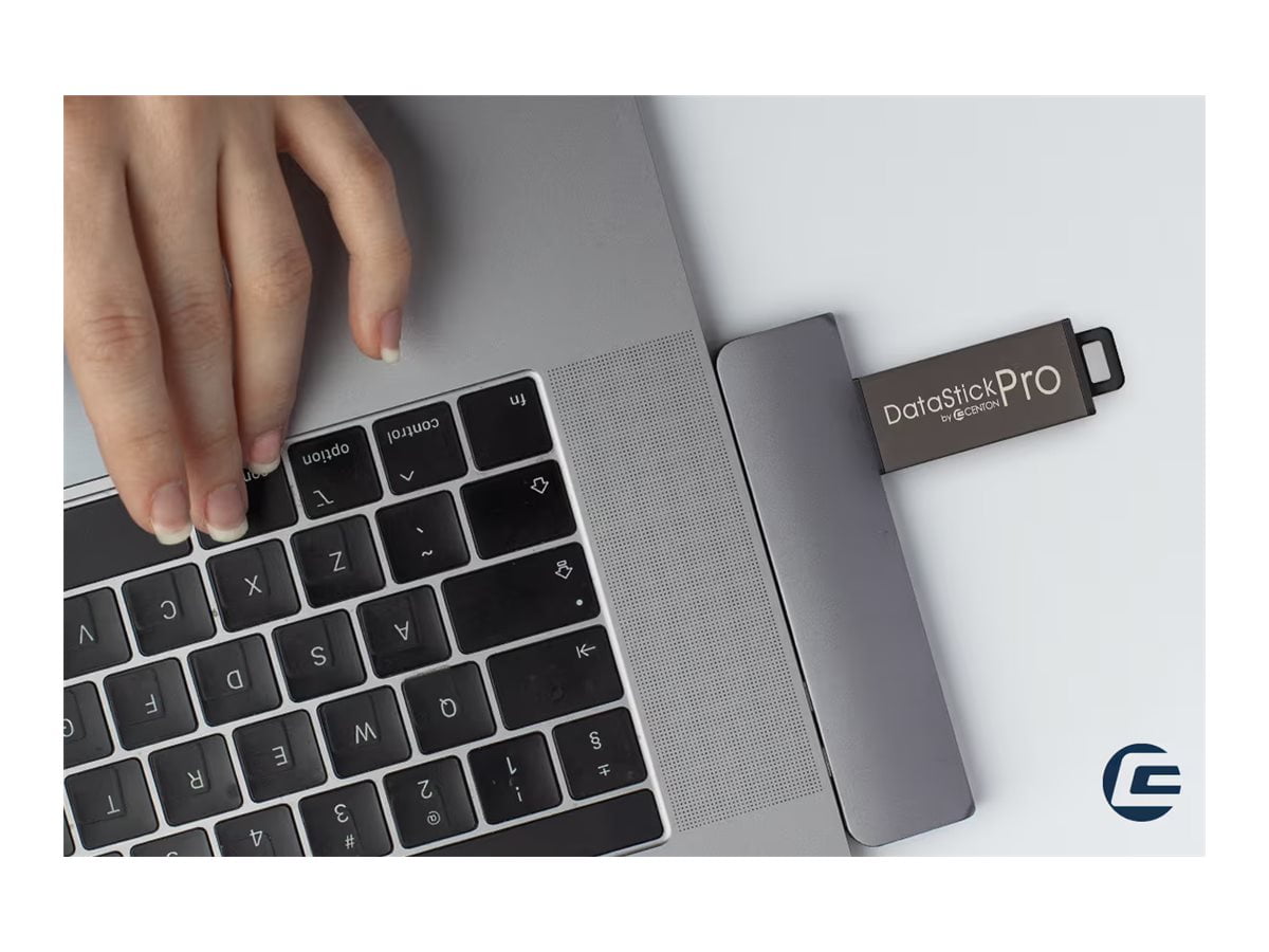Centon Electronics S1U3P6128G5B Datastick Pro Usb 3.0 Type A Flash Drive, 128 Gb, Black, 5/pack