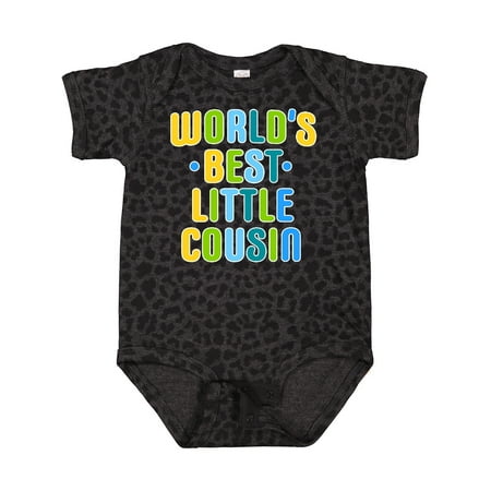 

Inktastic Worlds Best Little Cousin Boys Baby Bodysuit