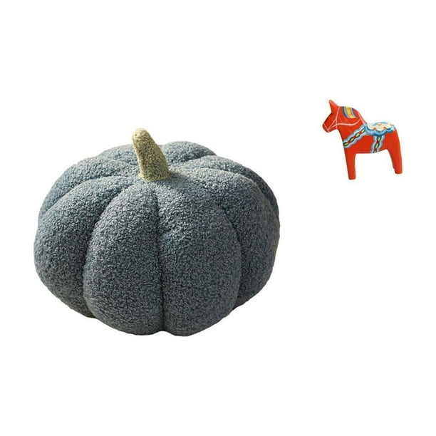 Cojín De Peluche De Calabaza De Halloween Y Figura De Caballo Dala Sueco, Almohada Decorativa Para Sofá Y Escultura De Animal Para Dormitorio Y Estantería, Armario De Entrada, Decoración