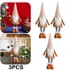 thumbnail image 1 of Muñeco Peluche Navidad Sin Rostro Hecho A Mano Del Artesanía (caqui) 3 Uds., 1 of 4