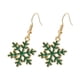 thumbnail image 4 of Pendientes colgantes, accesorios de vestuario, joyas, pendientes navideños para club, San Valentín. verde, 4 of 9