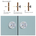 thumbnail image 4 of 4 Pcs Sport Knobs for Kitchen Cabinet Cupboard Dresser Bookcase Drawer Pulls Handles Round Home Decor, 4 of 5