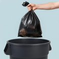 thumbnail image 3 of 32 Gallon Outdoor Trash Can with Wheels, 33.38 * 22 * 22 Black Commercial Trash Can, Rolling Trashcan with Lid - Compact and Durable for Kitchens, Parks and Restaurants, 3 of 7