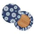 thumbnail image 2 of Chririnla Geometric Floral Mandala Pattern Stool Slipcover, Washable Bar Stool Seat Covers Elastic Polyester Round Bar Chair Seat Cover for Kitchen, 2 of 6