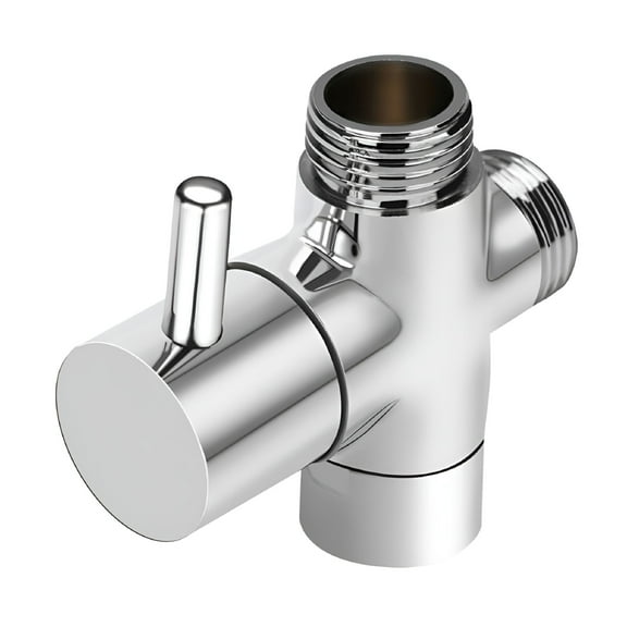 HIBIBUD 3 Ways Valve for Diverter Bath Toilet Bidet Sprayer Shower Head T-adapter Water Diverter