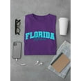 thumbnail image 3 of Florida Miami Retro Sports T-Shirt Men -Image by Shutterstock, Male Small, 3 of 4