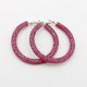 thumbnail image 1 of Juego de 6 pares de Pendientes de aro de cristal de colores para mujer Yashi color 17, 1 of 5