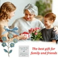 thumbnail image 6 of DAMAI Handmade Forget-Me-Not Sea Acrylic Ornament, Flower Decorative Flat Acrylic Gift, Perfect for Farmhouse, Rustic Styles, Forget-Me-Not Lovers and Christmas Tree Decoration, 6 of 7