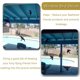 thumbnail image 5 of Pegatinas anticolisión para pájaros en ventanas, protección de puertas de vidrio y protección para pájaros, reflexión, 11 piezas, B, 5 of 5