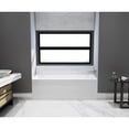 thumbnail image 2 of Aqua Eden VTAP663222R 66-Inch Acrylic Rectangular 3-Wall Alcove Tub, Right Hand Drain in Glossy White, 2 of 10