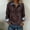 A5_Brown, variant on Patchwork Denim Sweatshirts Leopard Print Tops Long Sleeve Pullover Shirts Layered Sweatshirt Patchwork Blouse Long-Sleeved Top Denim Sweatshirt Tunic Sweatshirts Denim Top Khaki S