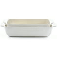 thumbnail image 2 of Crockpot Artisan 2.5 Quart and 3.5 Quart Rectangular Stoneware Bake Pan Set in Cream, 2 of 5