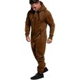 thumbnail image 2 of LAICAIW Combinaison à Capuche pour Hommes, Pyjama une Pièce à Fermeture Éclair, Combinaison de Jogging, 2 of 6