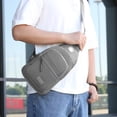 thumbnail image 4 of karymi Chest Bag Men's Trendy Sports Slant Backpack Cloth Casual Luminous Chest Bag Shoulder Crossbody Bag Weekly flyer, 4 of 9