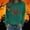 Army Green, variant on Women Rhinestone Pumpkin Print Sweatshirt Halloween Crewneck Long Sleeve Shirt Ladies Fall Casual Party Pullover Top S-XXL