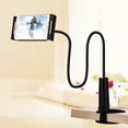 thumbnail image 4 of YSNOOWE 1Set Simple Mobile Phone Tablet Bracket Rotatable For Office Use Black, 4 of 8