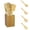 A001- Beige, variant on Bamboo Cooking Utensils Set, Kitchen Cooking Utensils Set, 12 in Length, Nonstick Cookware Compatible, Slotted Spoons for Cooking, Cooking Spatula, Storage Holder, Natural Finish,