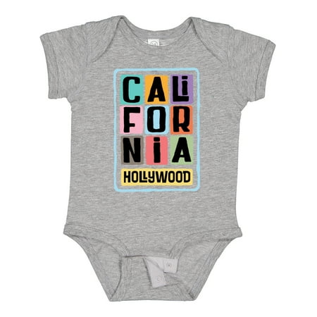 

Inktastic Hollywood California Vintage Gifts Gift Baby Boy or Baby Girl Bodysuit
