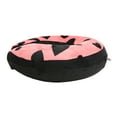 thumbnail image 4 of Pet Protective Inflatable Collar, Promote Recovery Comfortable PVC Adjustable Shoulder Strap Buckle Pet Recovery Collar  For Home Cows Point  Hook And Hoop Fasteners,Love Peach, 4 of 8