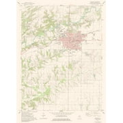 Topo Map - Macomb Illinois Quad - USGS 1974 - 23.00 x 31.41 - Glossy Satin Paper