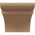 thumbnail image 2 of 12"W x 12"D x 12"H Wide Yorktown Rough Cedar Woodgrain TimberThane Corbel, Primed Tan, 2 of 6