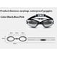 thumbnail image 4 of Gafas de natación profesionales, gafas de natación con tapones para los oídos, Clip para la nariz, galvanoplastia, impermeables, de silicona, Adluts, 4 of 5