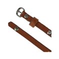 thumbnail image 2 of CTM®  Skinny Leather Belt (Women's), 2 of 3
