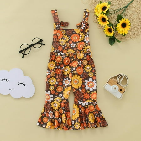 

Aayomet Baby Bodysuit Girl Baby Rompers Baby Girls Romper Outfit Summer Clothes with Headband Brown 18-24 Months