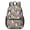Cavalier King Charles, variant on Bulldog and Floral Blue Pattern 17" School Backpacks for Teens,Waterproof Oxford Fabric,S-Shape Padded Straps for School,Travel,Hiking,Camping