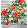 thumbnail image 3 of oneOone Polyester Lycra Fabric Geometric|Leaves & Berries Panel Printed Craft Fabric BTY 56 Inch Wide, 3 of 3