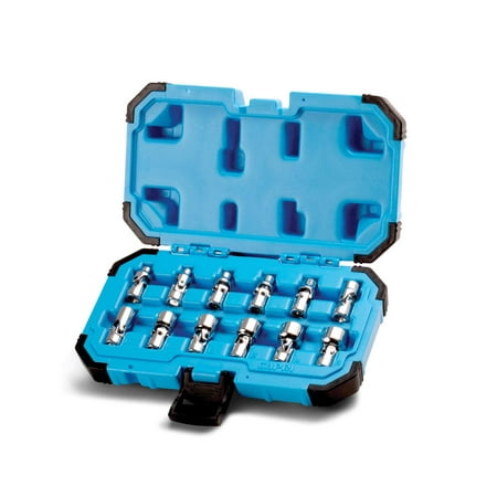 UPC: 0886352121255 | Capri Tools 1/4 in. Drive Universal Socket Set  5-15 mm Metric  12-Piece