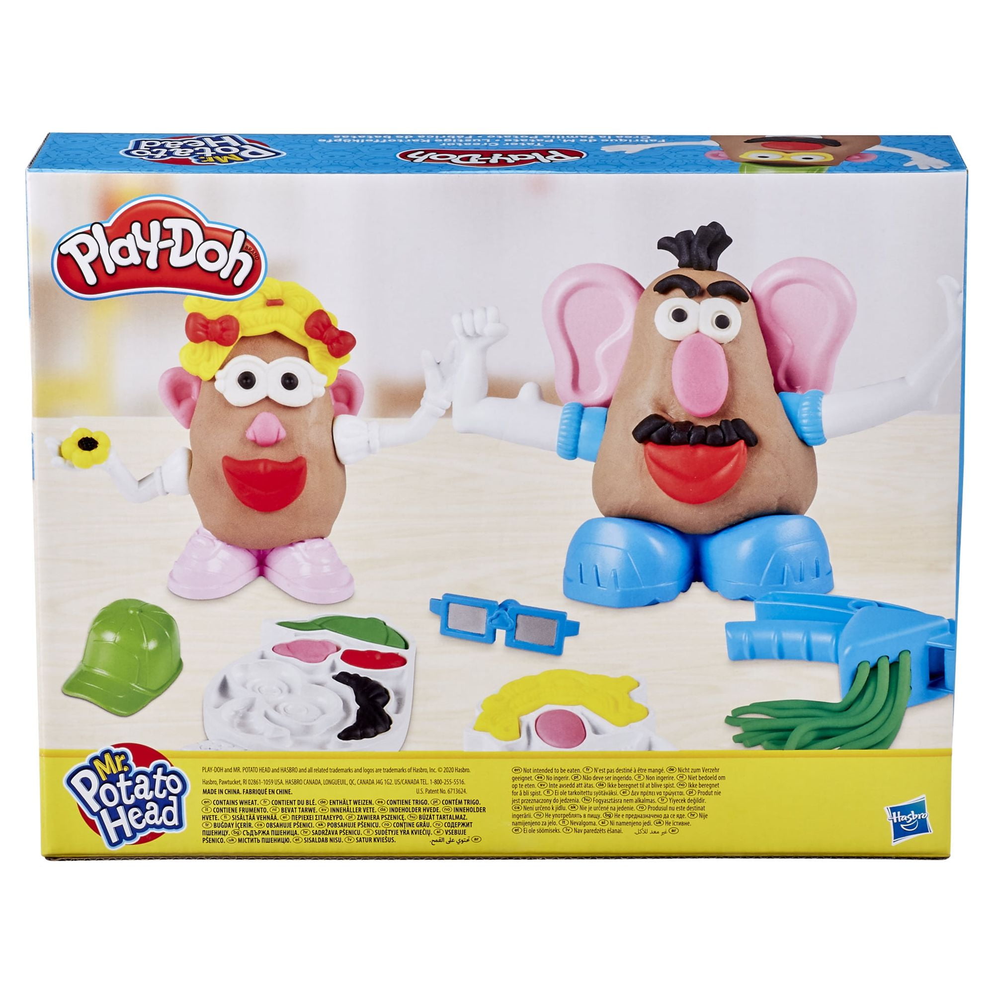 Homemade Play Dough Activity with Mr. Potato Head - Happy Hooligans
