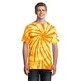 thumbnail image 1 of Port & Company Mens Essential Tie-Dye Tee - Gold - X-Large, 1 of 1