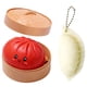 thumbnail image 2 of Cute Mystery Giant Dumpling Squishies Ball, Lindas Bola Compresión Misteriosa Roja Cara Feliz Oficina Casa, Masa Bollo Vapor Simulada, Juguete Sensorial Grande Anti-estrés Adulto, 2 of 6