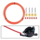 thumbnail image 4 of Tubo de de tubo hidráulico Cable de tubería para reemplazo de Oliva Plata Roja shamjiam Tubo de aceite de freno de bicicleta, 4 of 8