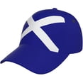 thumbnail image 1 of Cute Scotland Flag Baseball Cap Golf Adjustable Trucker Hats for Men Women, 1 of 8