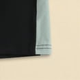 thumbnail image 5 of TOWED22 Toddler Baby Boy Girl Outfit Summer Outfits 6 12 18 24 Months Patchwork Short Sleeve T Shirt & Shorts Sets with Pockets(Black,12-18 M), 5 of 7
