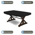 thumbnail image 3 of Poker Table Cover 18 Oz Waterproof - 100% Weather Resistant Outdoor Game Table Cover with Elastic at 4 Sides (84" W x 42" D x 8" H, Black), 3 of 6