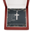 thumbnail image 2 of Collier Croix Croix 3:17 Soin & Préoccupation Zephaniah avec Pendentif en Acier Inoxydable, 2 of 7