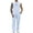 White, variant on Overalls for Men Work Utility Coveralls Fashion Bib Romper Jumpsuit with Zipper Fly(White,L)