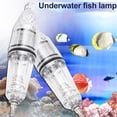 thumbnail image 3 of Yesfashion 12cm Lure Fish Light Waterproof Deep Drop Underwater Fish Attracting Lure Led Fishing Lamp For 300m Under Water, 3 of 8