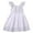 White, variant on PINQI Holiday Dress for Kid Girls Girls' Summer Flying Sleeves Viewing Lace Hollow Out Princess Dress Dress for Children's Clothing for Children