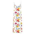 thumbnail image 3 of Nuoqisi Women's 2026 Lightweight Spaghetti Strap Summer Wedding Guest Beach Vacation Casual V Neck Flowy Maxi Dress, 3 of 5