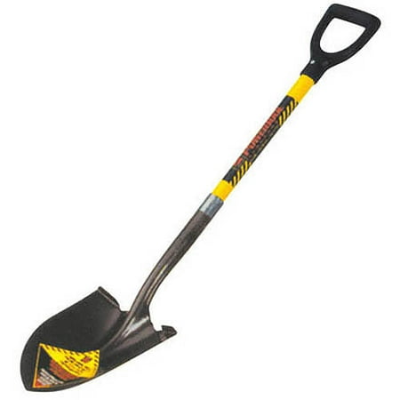 Seymour S600D 29 in Poly D Handle Structron Round Point Shovel