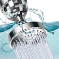 thumbnail image 2 of Revitalizing Showerhead, 4 Inch Adjustable with High Pressure for a Spa-Like Retreat and Convenient, Time-Saving Installation, 2 of 5