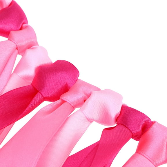 ROMANSENTIAL 1Pcs Tear Resistant Pink Banner for Baby Highchair Birthday Decoration 12 x 0.3 x 16.5in