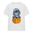 thumbnail image 1 of Lilo & Stitch T-Shirt Croquis Citrouille pour Femmes, 1 of 6