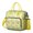 Yellow-3, variant on Tropical Plant Large Insulated Tote - Vibrant Leakproof Lunch Box for Outdoor Enthusiasts, Parents, Students