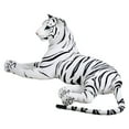 thumbnail image 3 of Giant Lifelike Tiger Stuffed Animal Plush Toy, 43"-67" Realistic Big Cat with Soft PP Cotton Fill, Detailed Stripes & Safe Stitching, Perfect Gift for Kids 3+ and Home Decor., 3 of 8